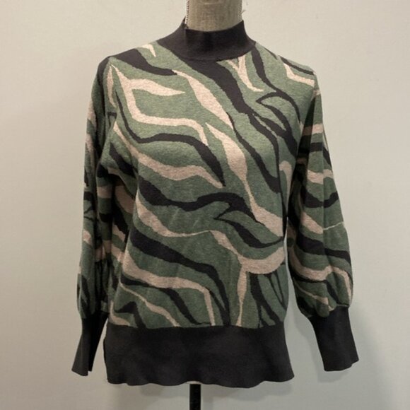 Marks & Spencer Sweater Green Pullover Size large - Picture 3 of 10